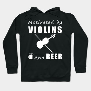 Strings & Suds: Uniting Melodies and Refreshing Brews! Hoodie